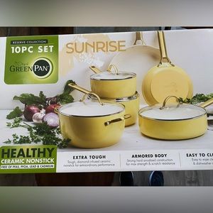 Green Pan 10 Piece Set